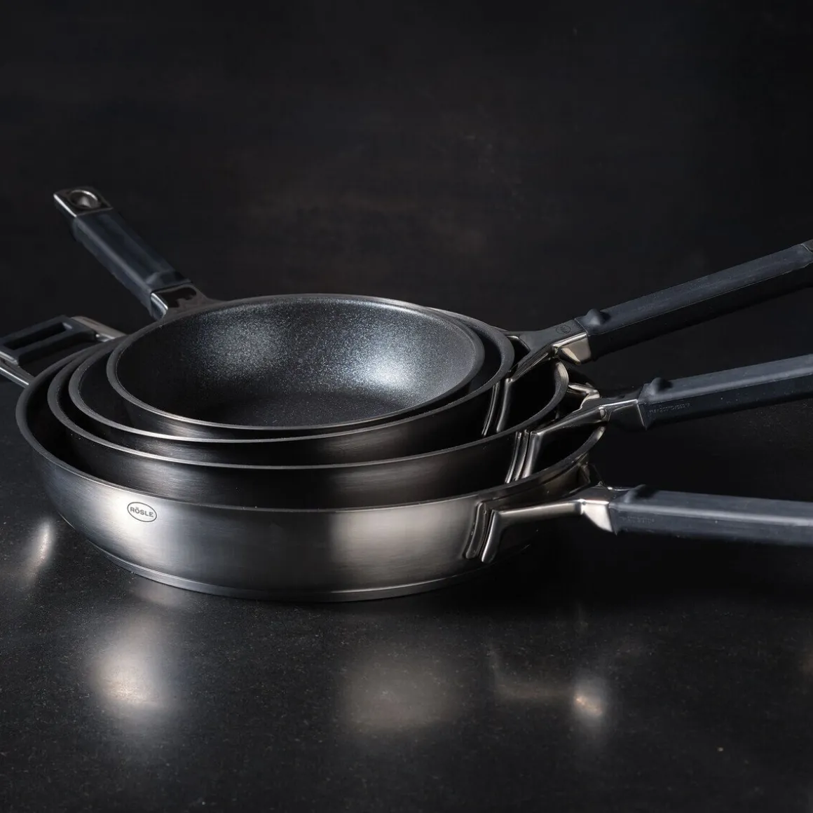 RösleBratpfanne 24 cm Silence Pro schwarz