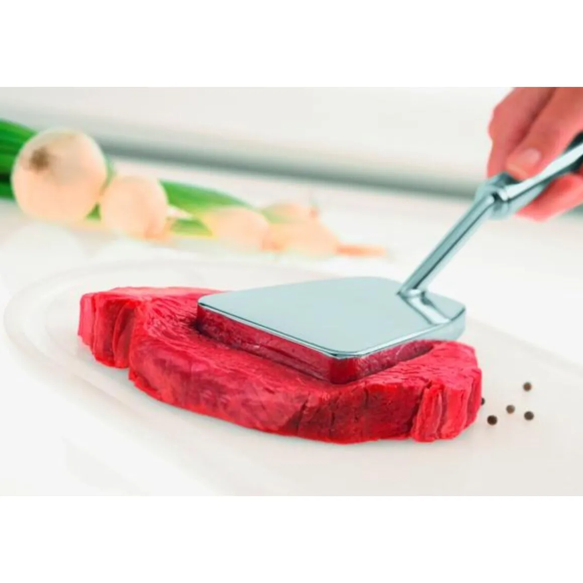 RösleFleischplattierer 33 cm Rundgriff edelstahl