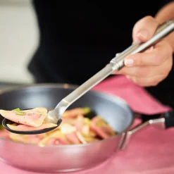 RösleGiesslöffel Rundgriff mit Silikonrand 34cm