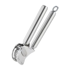 RösleKnoblauchpresse 20 cm Rundgriff Edelstahl