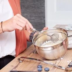 RösleQuirlbesen Edelstahl 27cm