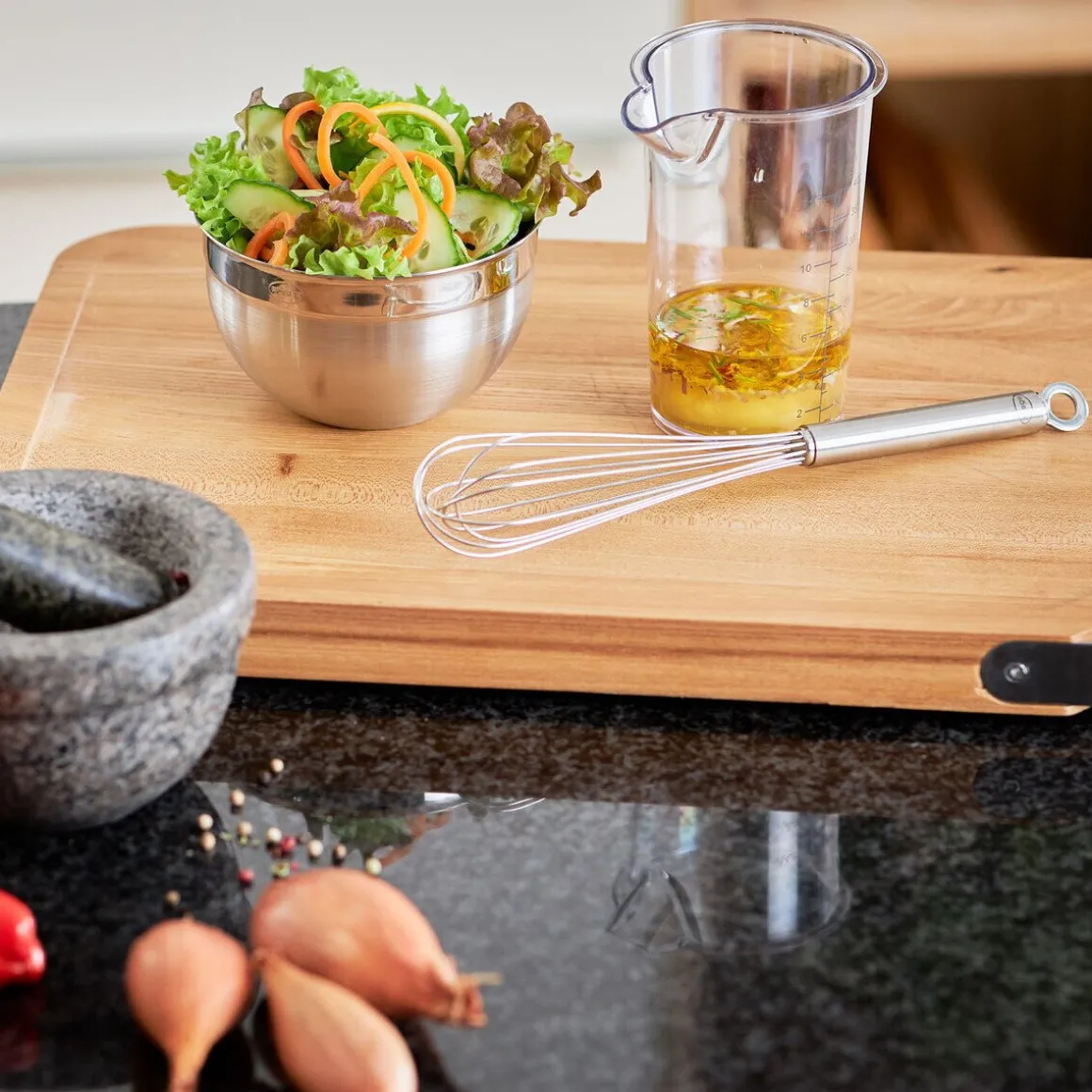 RösleRührbesen dünn Edelstahl 27cm