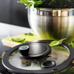 RösleSalatschleuder 24 cm edelstahl