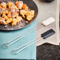 RösleTeigschaber 20 cm Silikon schwarz