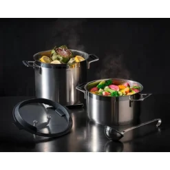 RösleTopf-Set 5-tlg. Silence Pro schwarz