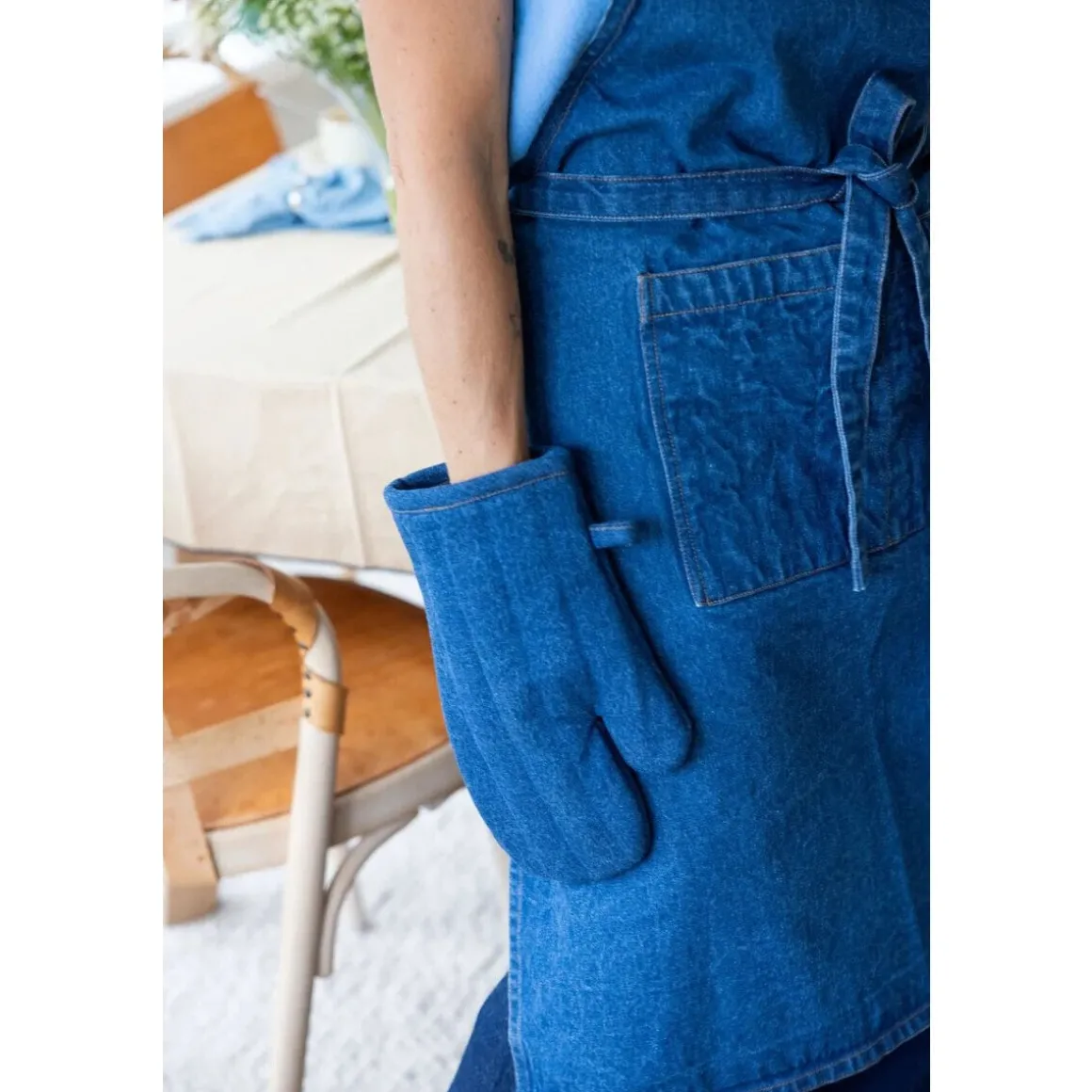 SagaformBBQ-Handschuh 30x16 cm Aron blau