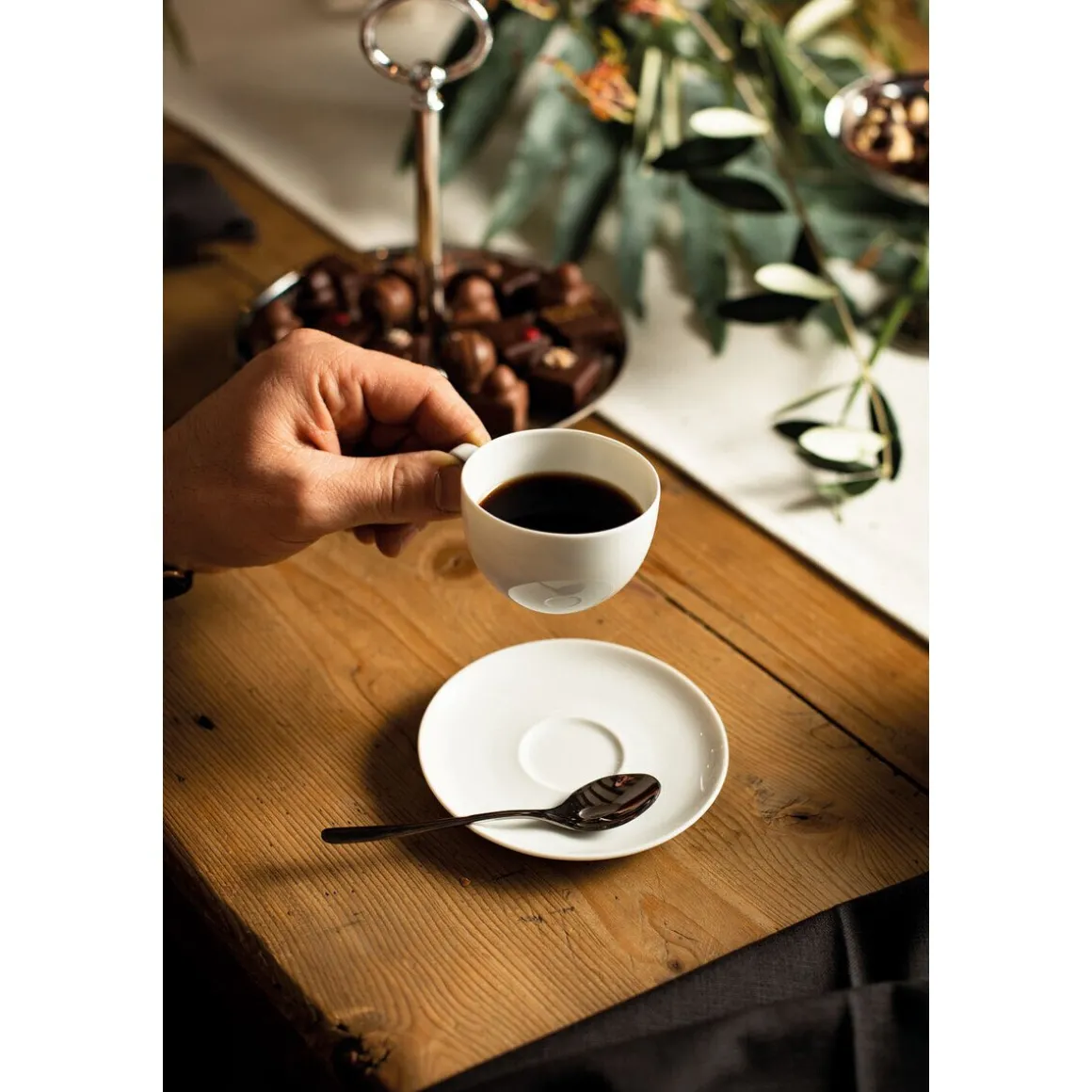 SambonetEspressolöffel 6 Stück Taste Edelstahl/PVD schwarz