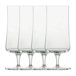 Schott ZwieselPilsglas 4er-Set Beer Basic mit Moussierpunkt klar