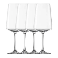 Schott ZwieselRotweinglas 4-tlg. MioVino mit Moussierpunkt klar