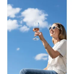 Schott ZwieselWeißweinglas 4-tlg. MioVino mit Moussierpunkt klar