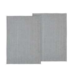 SödahlGeschirrtuch 2er-Set Organic Line Steingrau