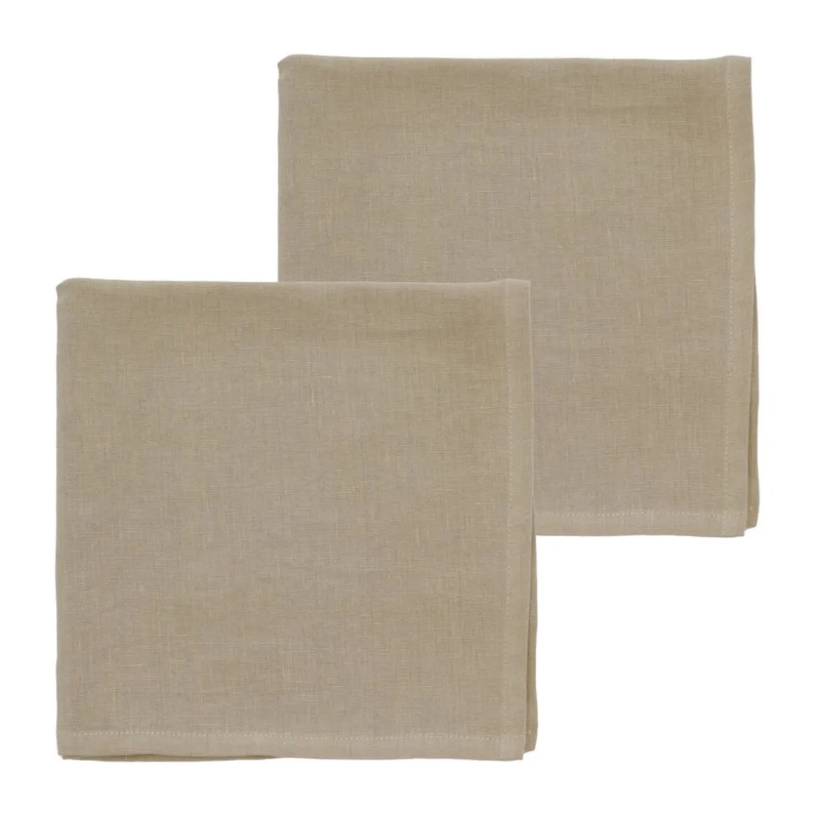 SödahlServietten 2er-Set Pure Linen Nature