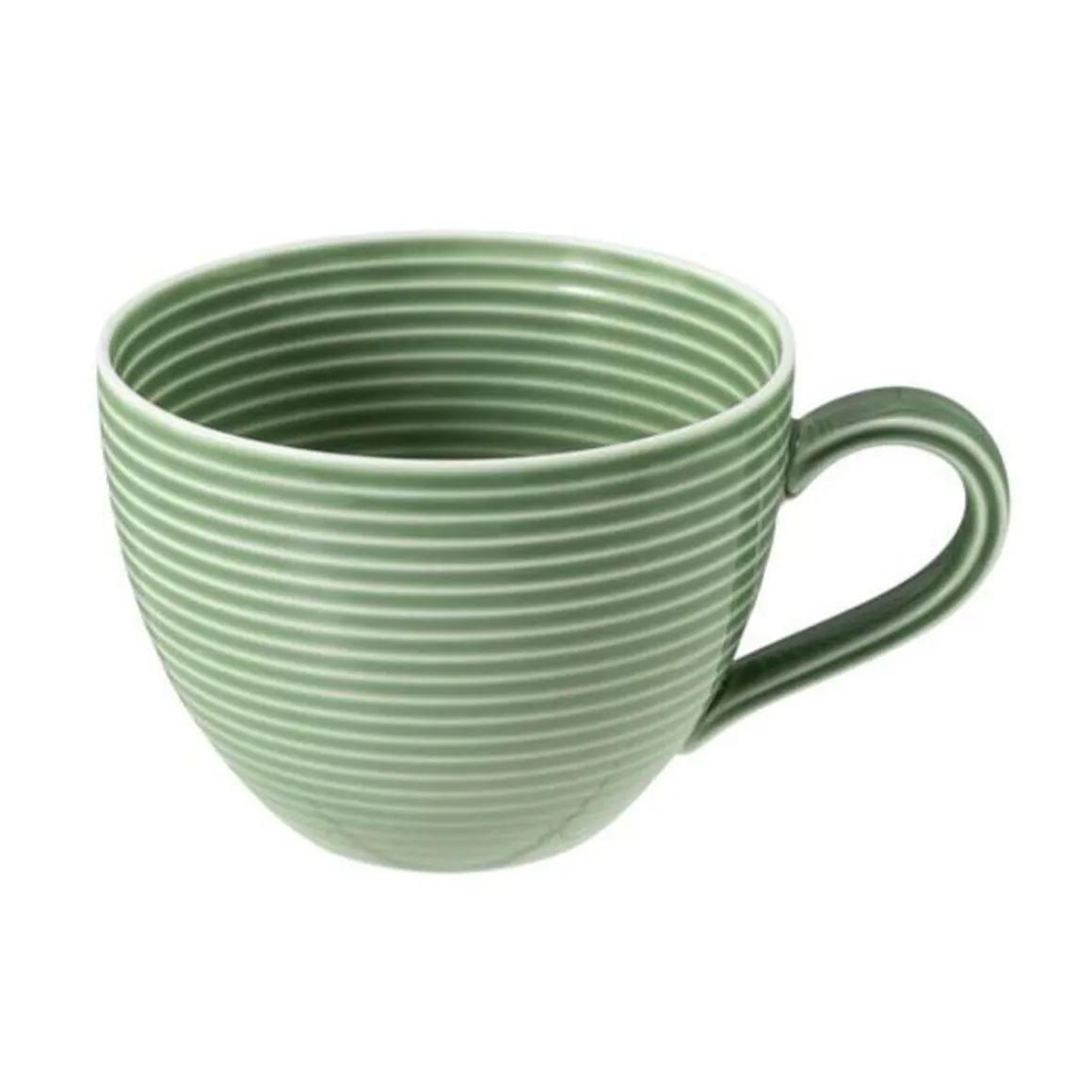 Seltmann WeidenKaffeeobertasse 0,26 l mit Relief Beat salbeigrün