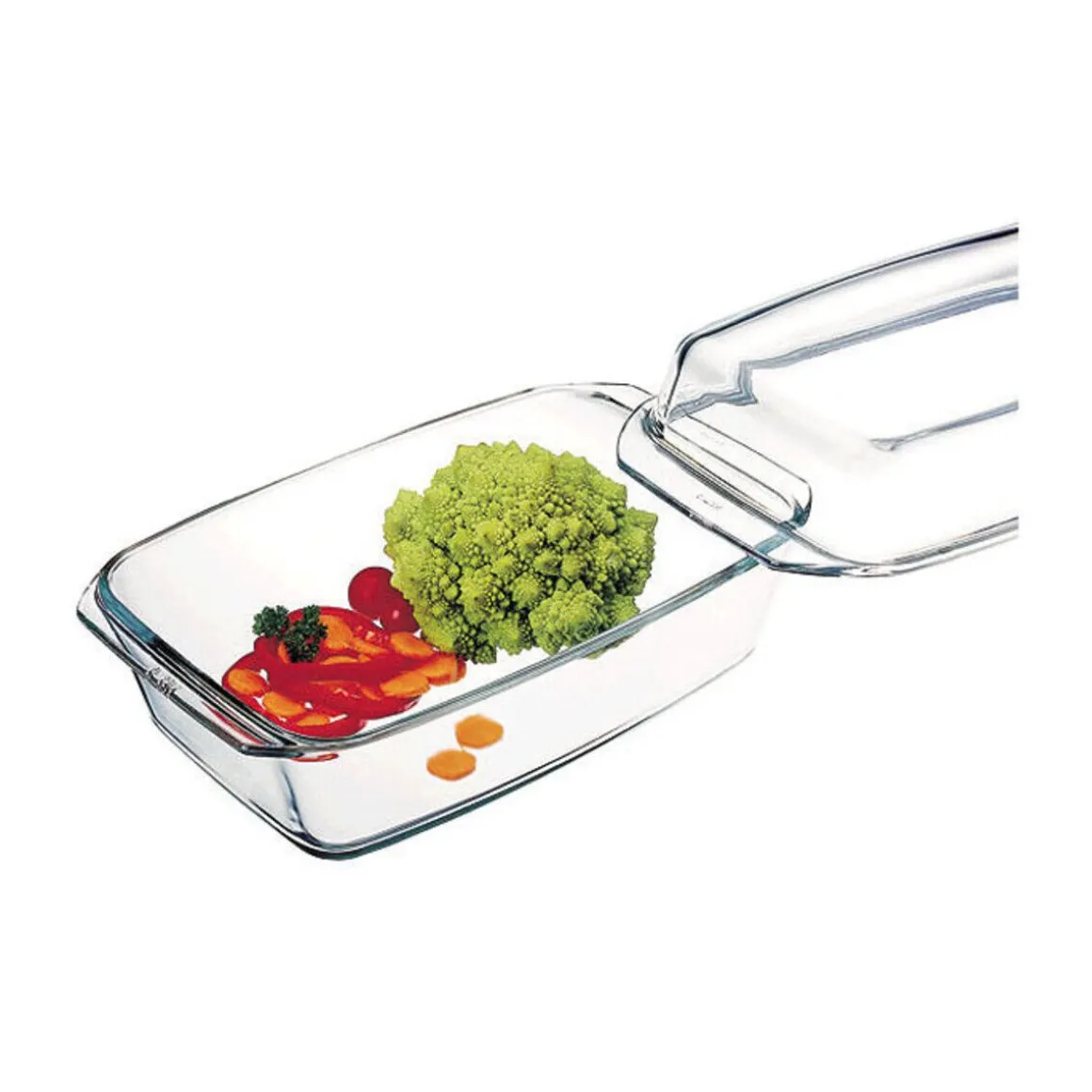 SimaxSchüssel m.Deckel eckig Simax 3,2ltr.+2,2ltr.