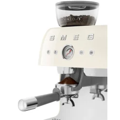 SmegEspressomaschine mit Mahlwerk EGF03 2 Tassen 1650 W 50’s Style creme