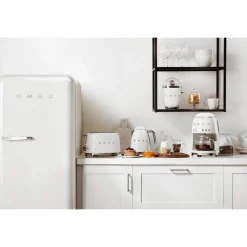 SmegFilter-Kaffeemaschine DCF02 1,4 l 1050 W 50’s Style weiss