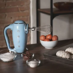 SmegHandrührer 250 W 50's Style blau