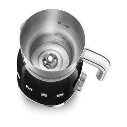 SmegMilchaufschäumer MFF11 0,6 l 50’s Style schwarz