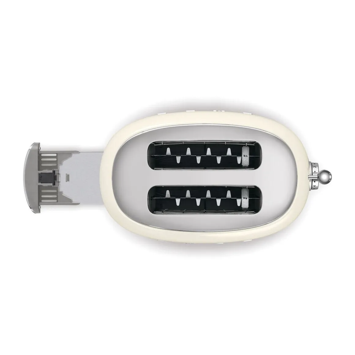 Smeg2-Scheiben-Toaster TSF01 950 W 50's Style creme