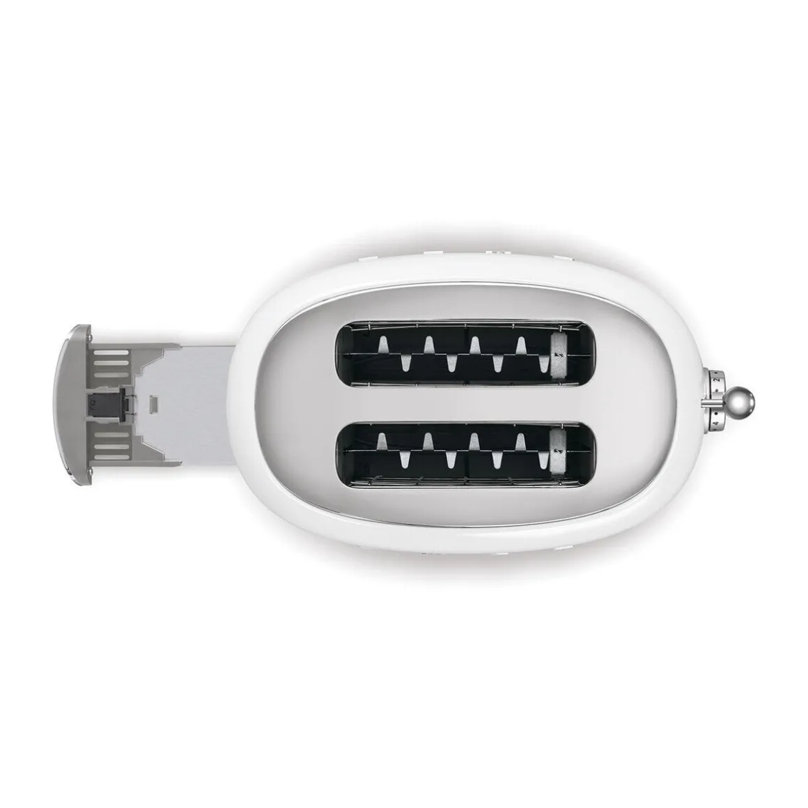 Smeg2-Scheiben-Toaster TSF01 950 W 50's Style weiss
