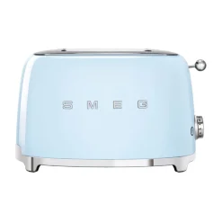 Smeg2-Schlitz-Toaster TSF01 950 W 50's Style pastellblau