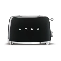 Smeg2-Schlitz-Toaster TSF01 950 W 50's Style schwarz