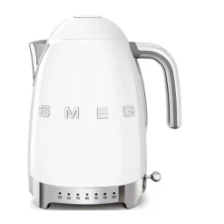 SmegWasserkocher KLF04 1,7 l 2400 W 50’s Style weiss