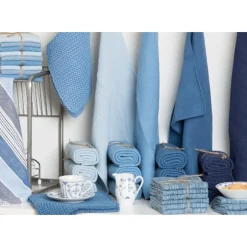 SolwangWischtücher 3er-Pack staubiges blau kombi