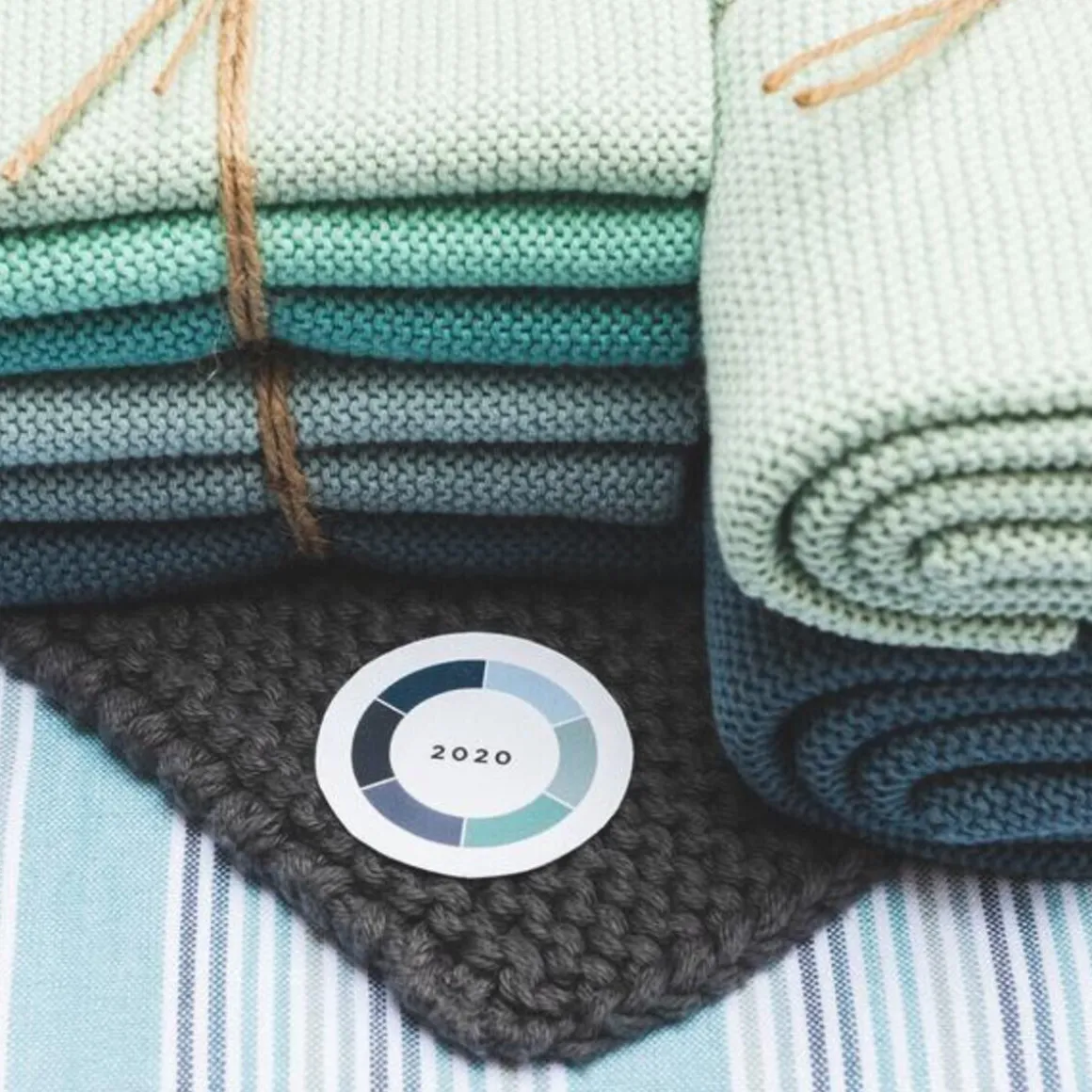 SolwangWischtücher 25x25cm 3er-Pack Antikgrün-Kombi