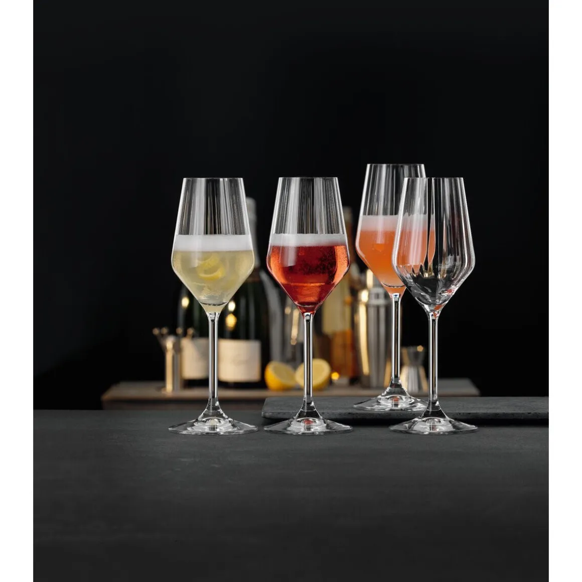 SpiegelauChampagnerglas 4er Set Lifestyle