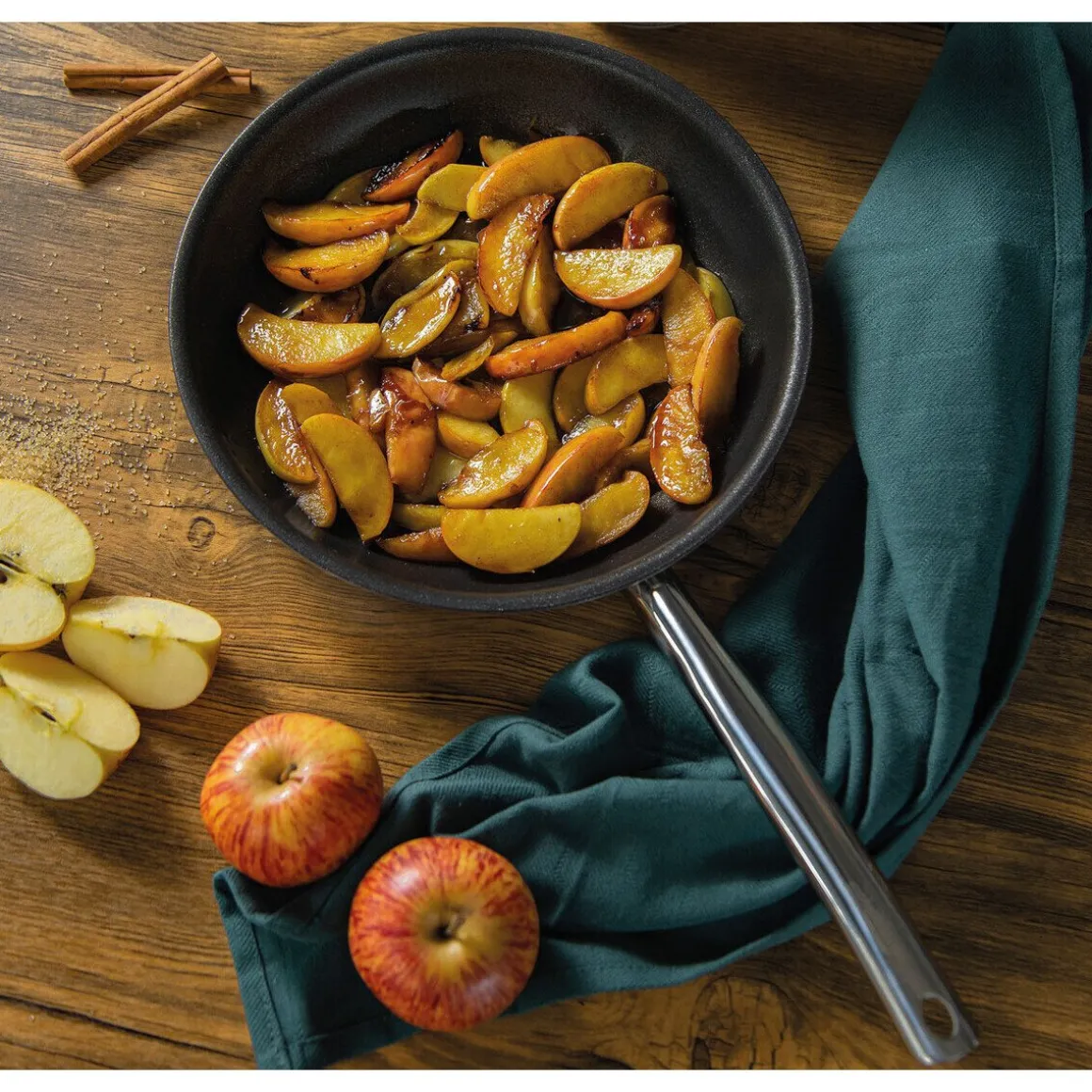 SpringBratpfanne flach 24 cm Vulcano Classic