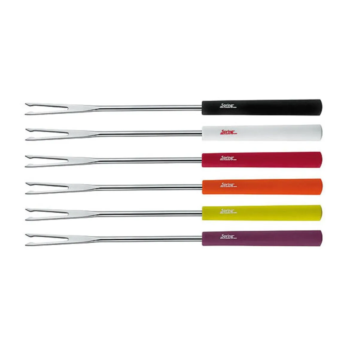 SpringFleischfonduegabeln 6er-Set Basic bunt