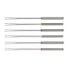 SpringFleischfonduegabeln 6er-Set Fun silber