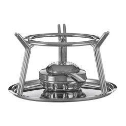 SpringFonduegarnitur 23 cm Aluminium Induktion schwarz