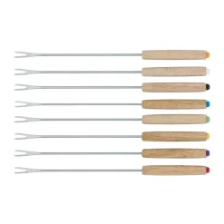 SpringFondue-Garnitur 12-tlg. Saas-Fee rot