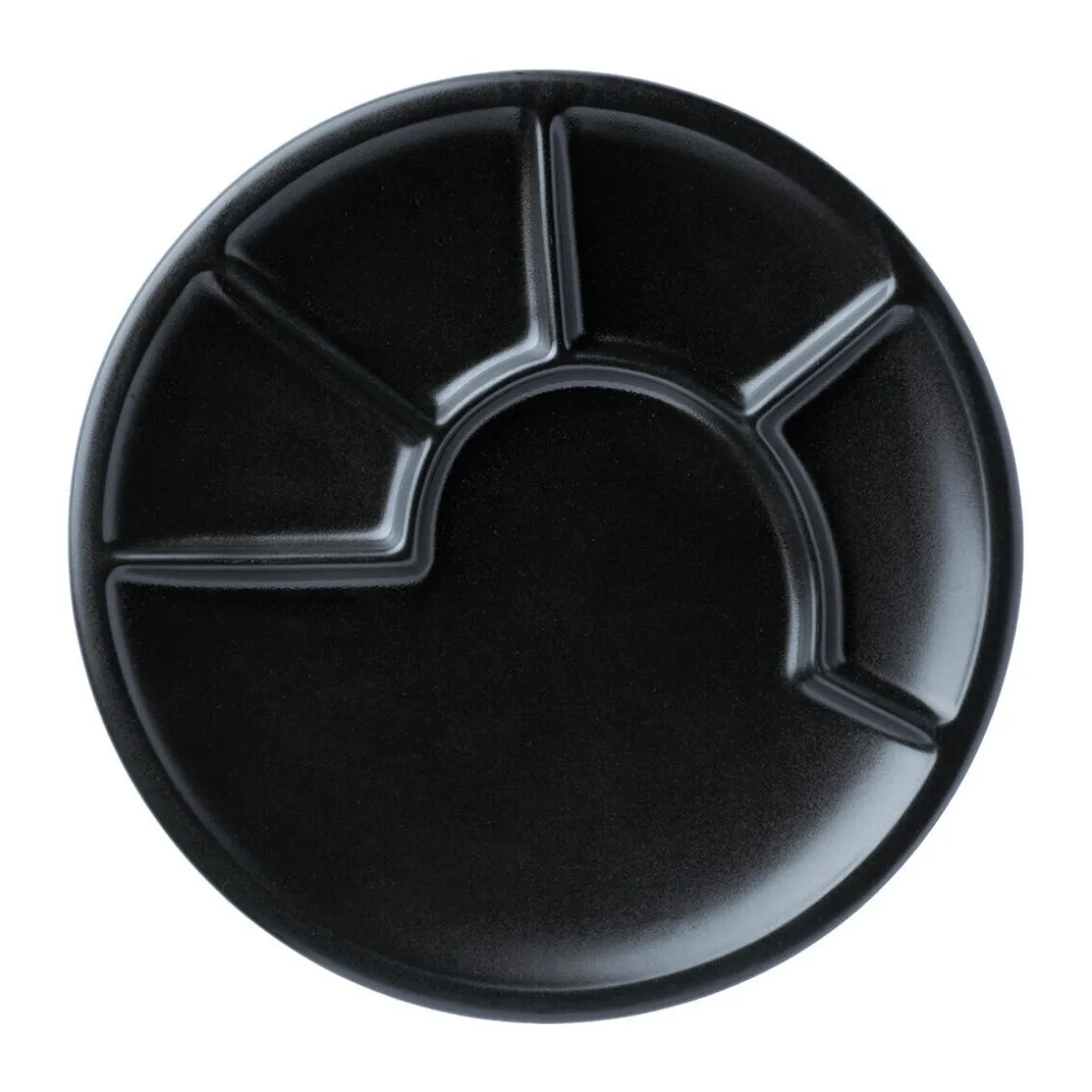 SpringFondue-Teller 23 cm schwarz