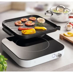 SpringInduktionsgrill-Kochplatte Spirit 33x28 cm Elektro Line schwarz