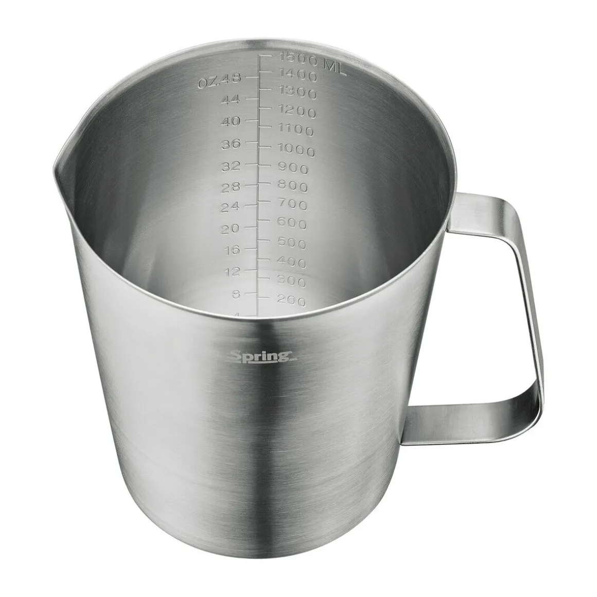SpringMessbecher 1,5 l Tools edelstahl