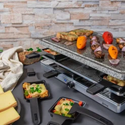 SpringRaclette für 8 48x27x15 cm Classic edelstahl