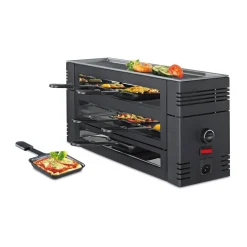 SpringRaclette Pizza für 6 46x22x16 cm schwarz