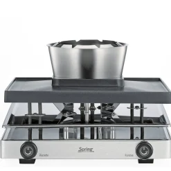 SpringRaclette/Fondue für 8 31x34x17 cm Classic edelstahl