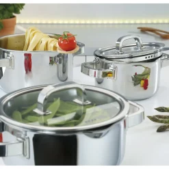 SpringTopf-Set 4-tlg. Finesse2+ silber