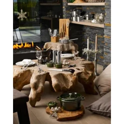 StaubFondue-Set 10-tlg. schwarz