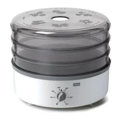 StöckliDörrgerät Dörrex mit 3 Metallgittern 27,5 cm hellgrau