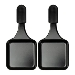 StöckliRaclette-Pfännchen zu Raclette Cheeseboard/Cheeseboard Grill 2er-Set anthrazit