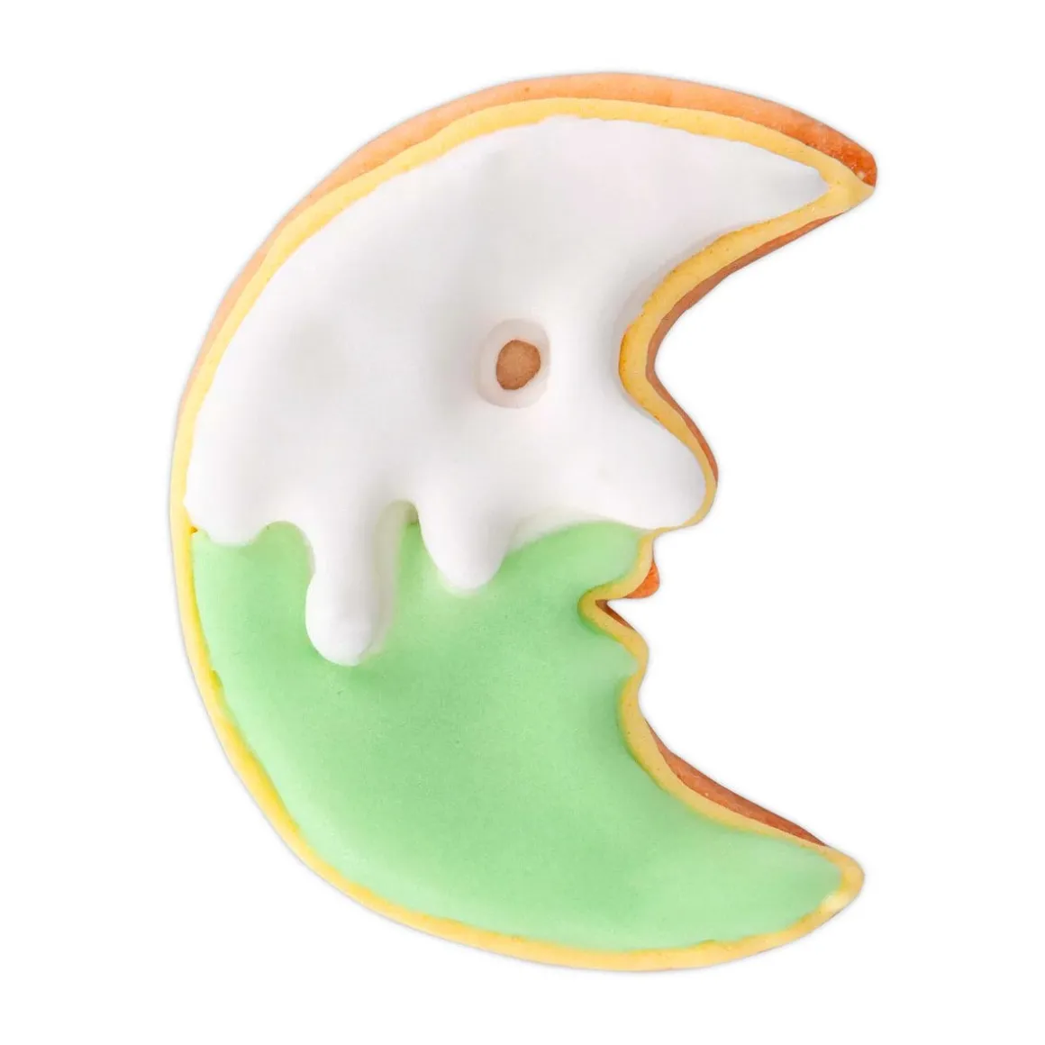 StädterAusstecher Mond mit Gesicht 6 cm edelstahl