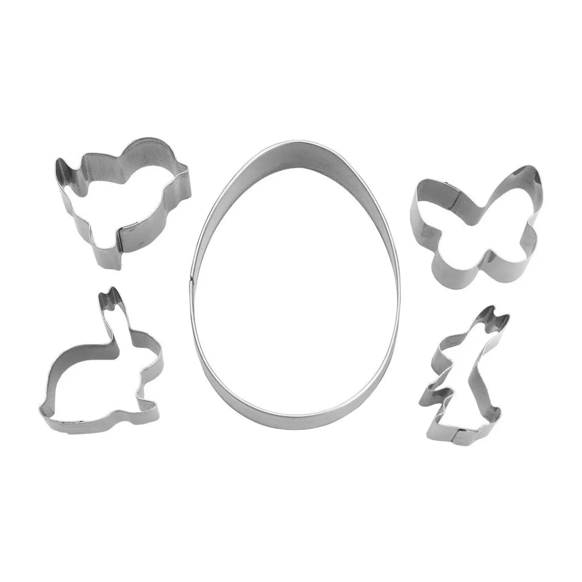 StädterAusstecher Ostern 5er-Set edelstahl