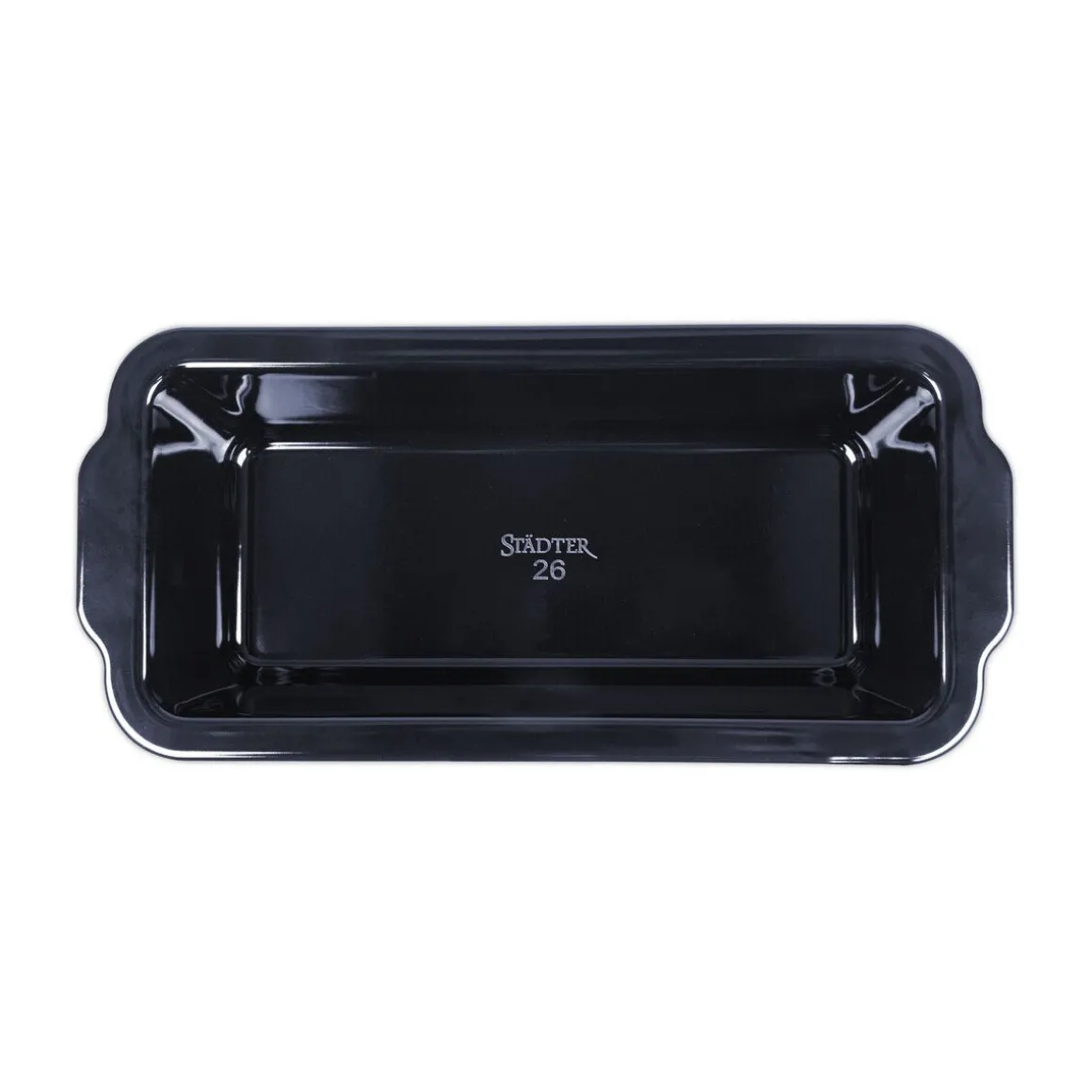 StädterBrotbackform Emaille 26 cm We love baking Black Edition
