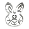 StädterPräge-Ausstecher Hasengesicht 5,5 cm silber