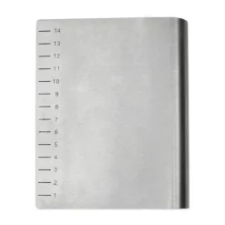 StädterProfi Teigkarte Edelstahl 15x12 cm